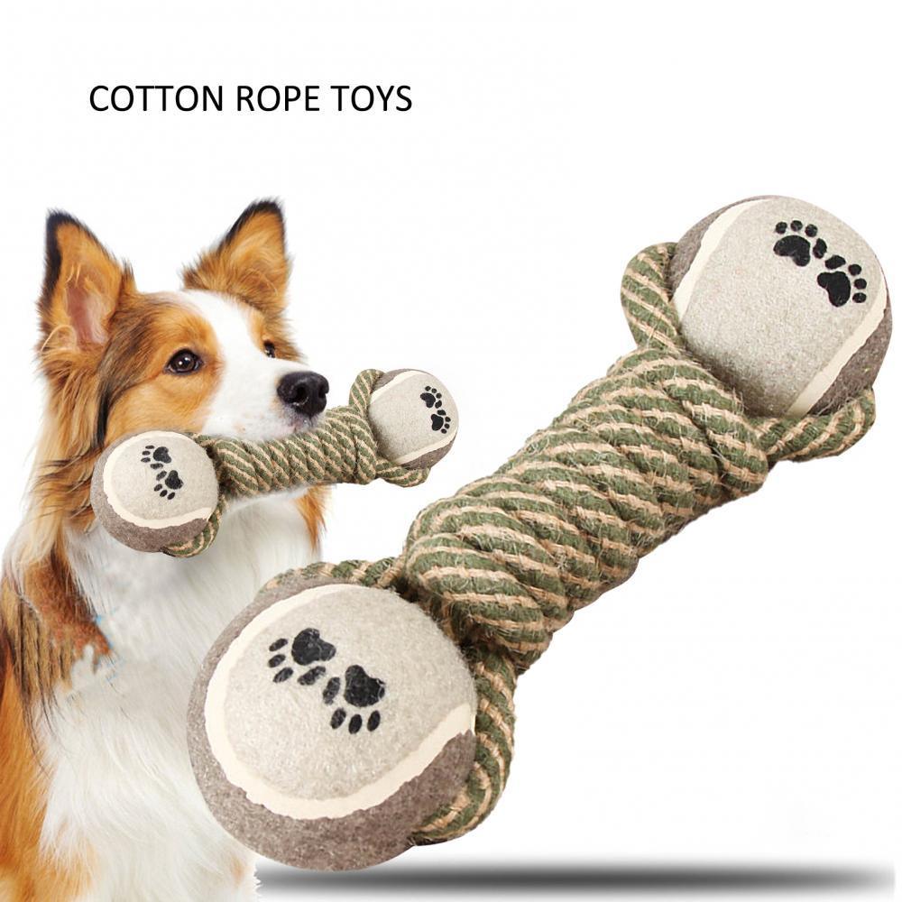 PawsPlay Cotton Rope Toy Set